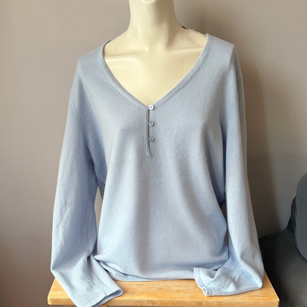 Haven Well Within 100% Cashmere Contrast Sweater